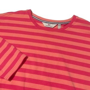 Vineyard Vines Small Striped 3/4 sleeve Top